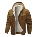 Veste pour hommes chaude et rembourrée