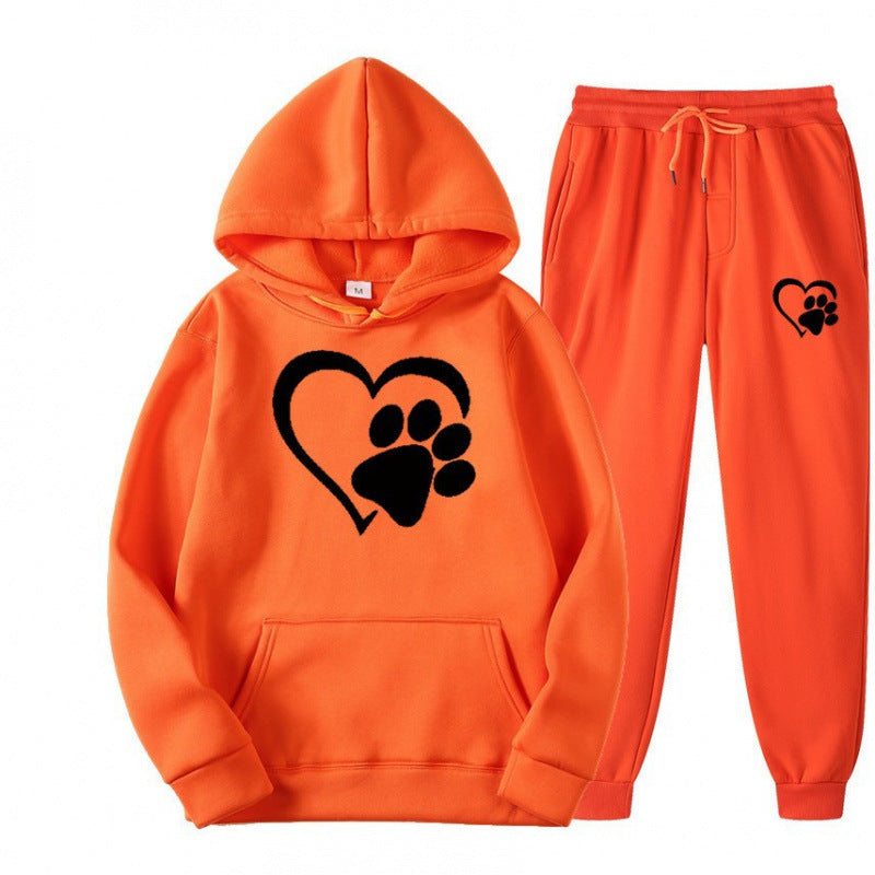 Ensemble de Sweat à Capuche et Pantalon de Jogging Douillet pour Femmes Echoarchiv