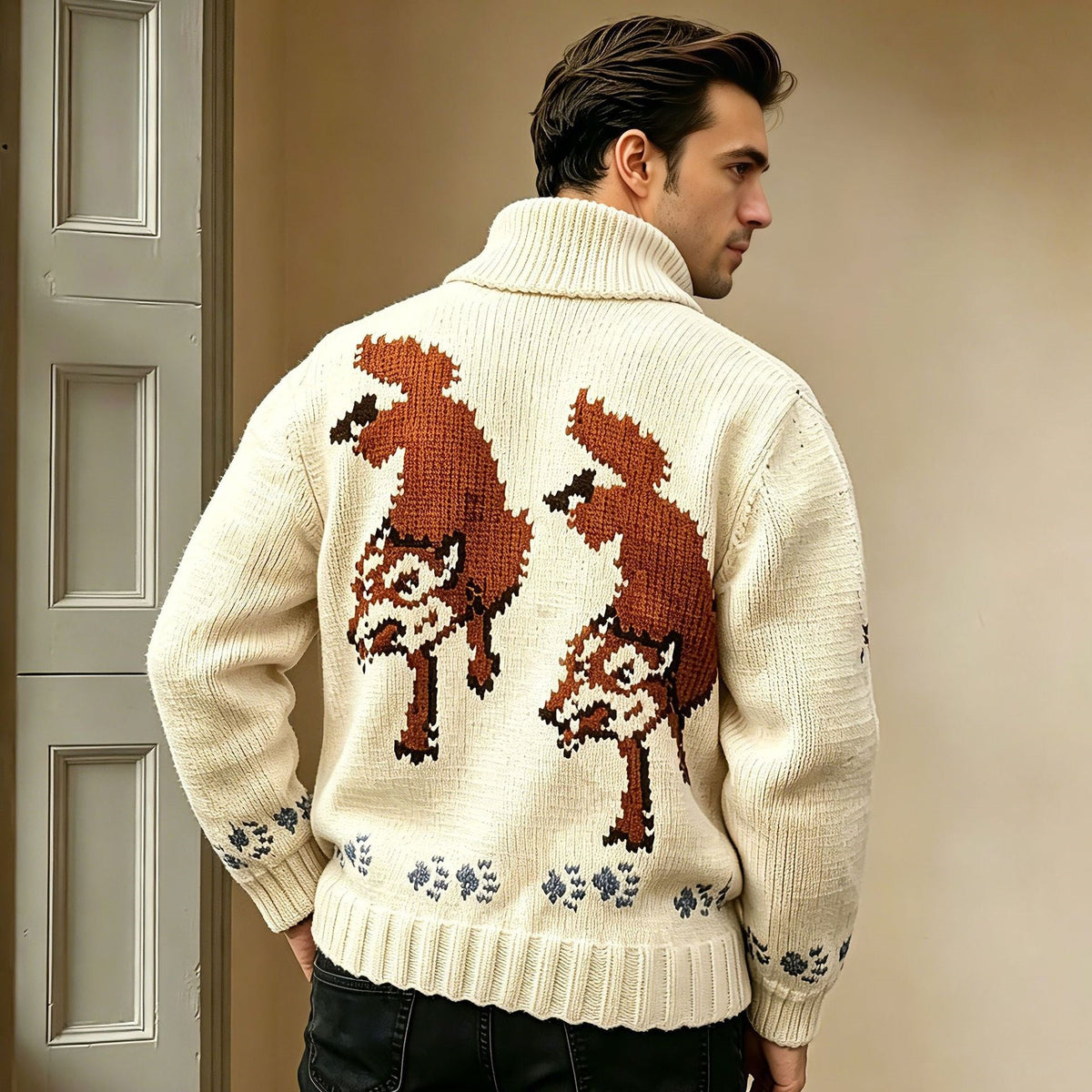 Veste en tricot pour hommes Echo Archiv
