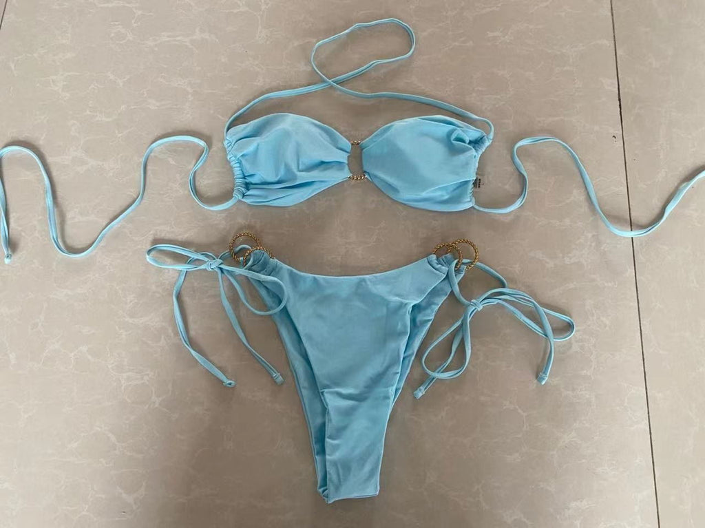 Bikini triangle pour femmes avec détail en anneau décoratif Echo Archiv
