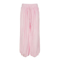 Pantalon palazzo lounge pour femmes avec ceinture confort élastique, cordon de serrage et ourlet ballon Echo Archiv