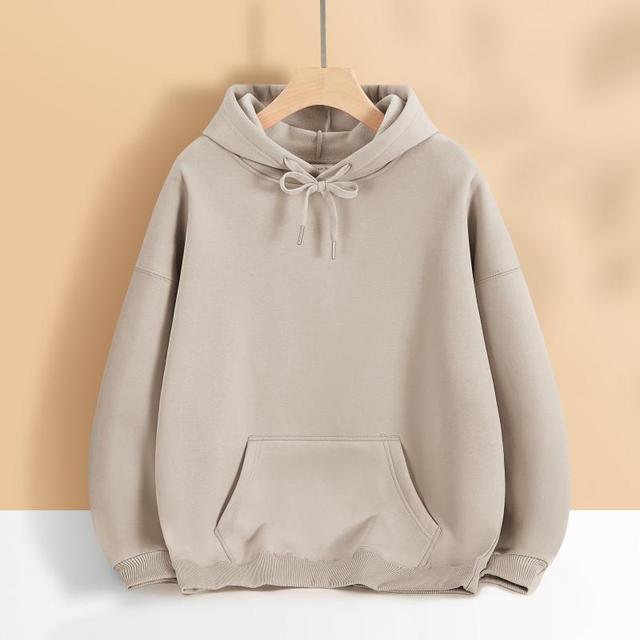 Robe à capuche oversized pour femmes avec poche kangourou, silhouette allongée et doux French-Terry Echo Archiv