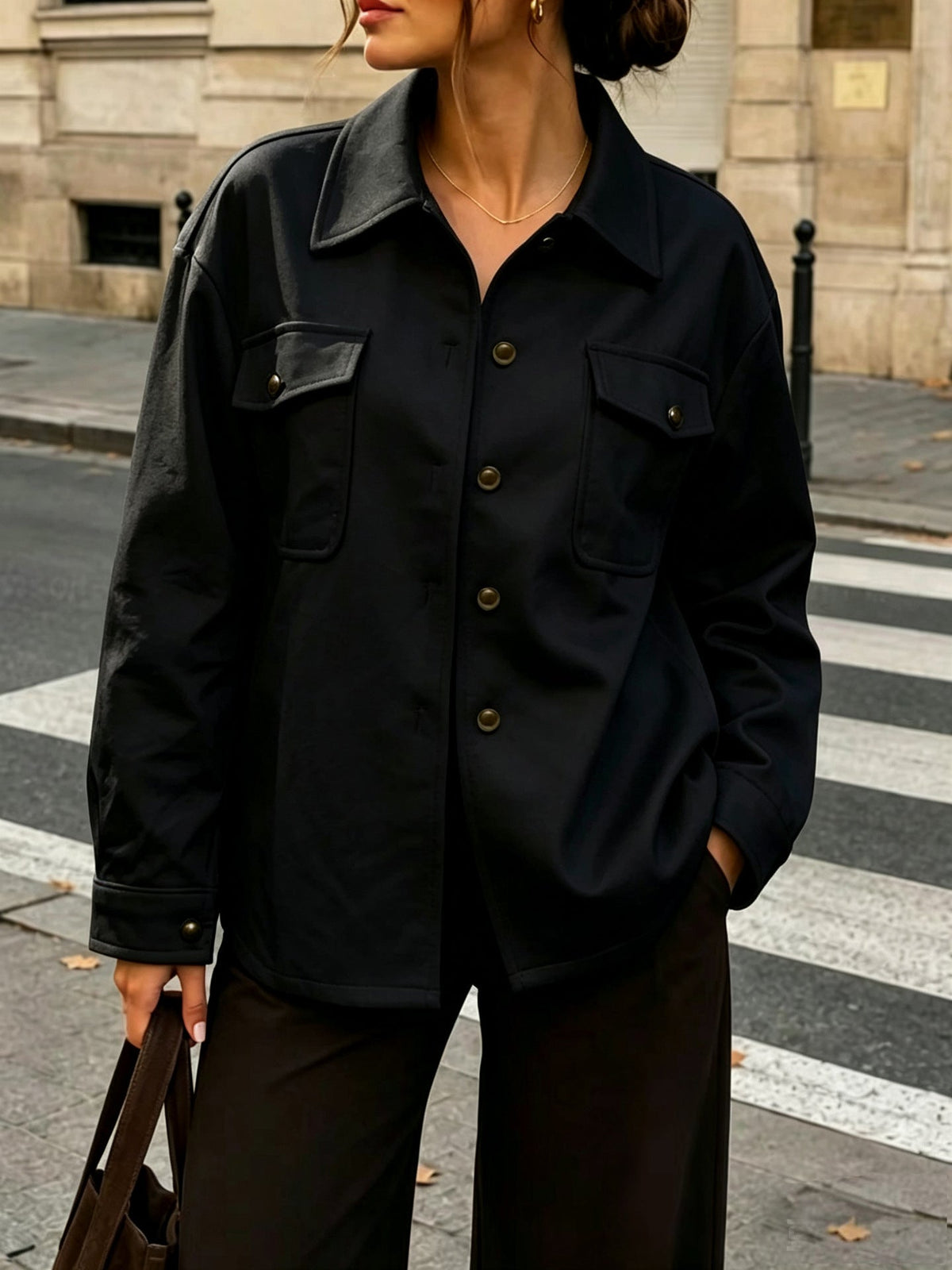 Chemise Overshirt Urbaine Femme