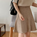 Robe midi en tricot pour femmes avec design structuré Echo Archiv