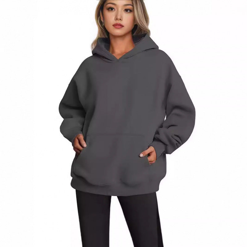 Sweat à capuche oversized pour femmes Echoarchiv