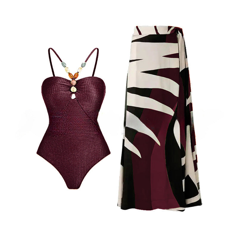 Maillot de bain ajusté pour femmes avec accents décoratifs Echo Archiv