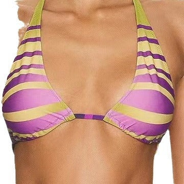 Bikini triangle pour femmes avec un motif de vagues accrocheur Echo Archiv