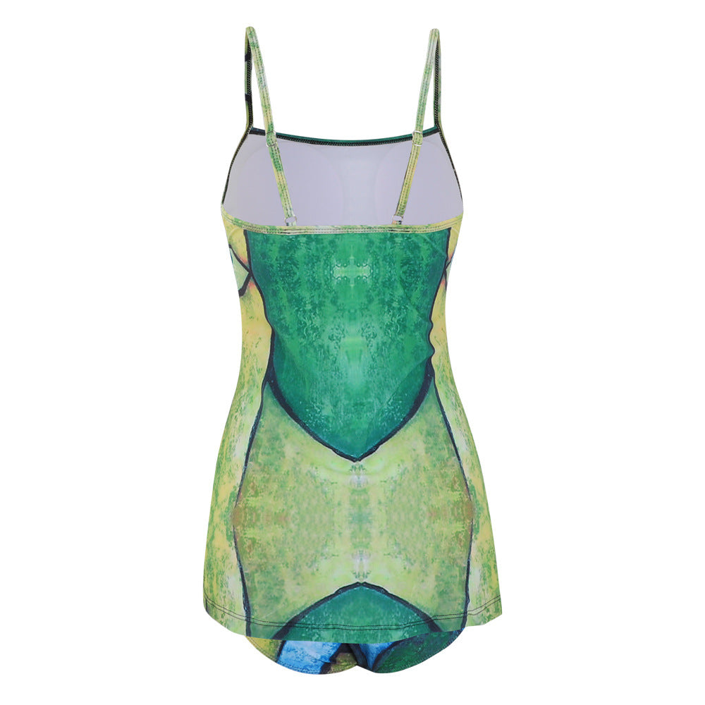 Tenue de Plage Artistique pour Femmes Echo Archiv