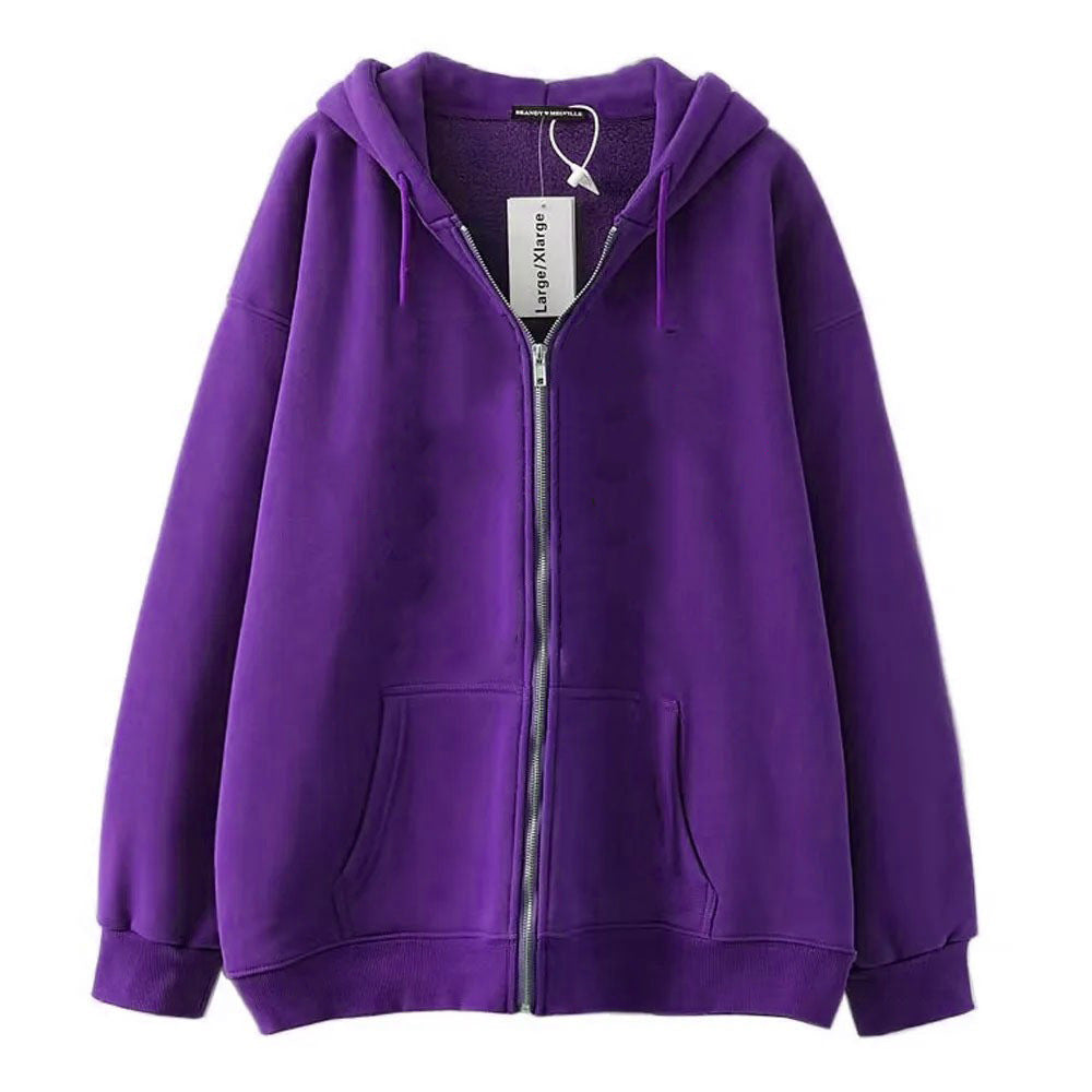 Sweat à capuche zippé pour hommes, légèrement cintré, avec coutures plates et poche kangourou Echo Archiv