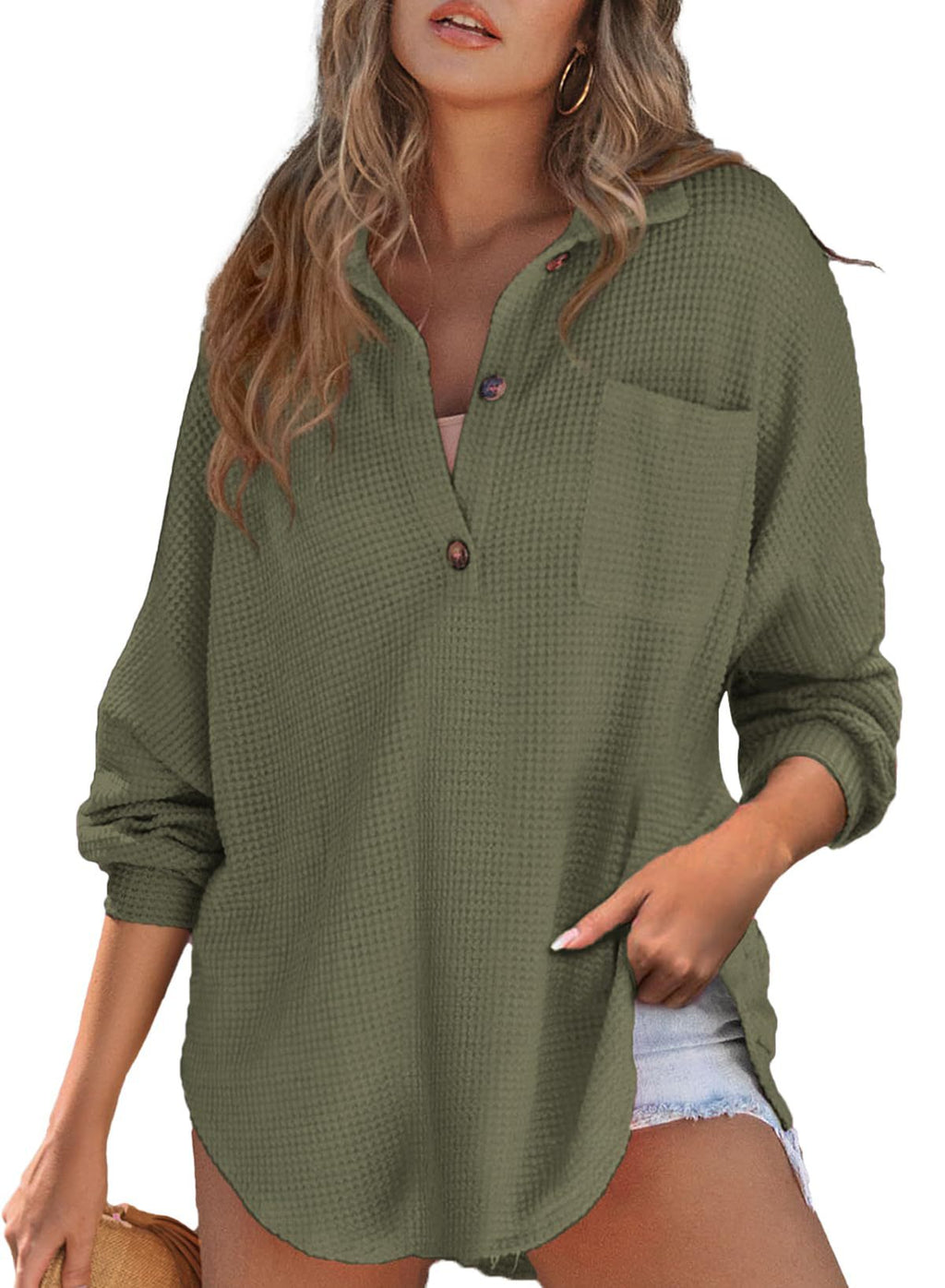 Chemise décontractée et confortable grande taille