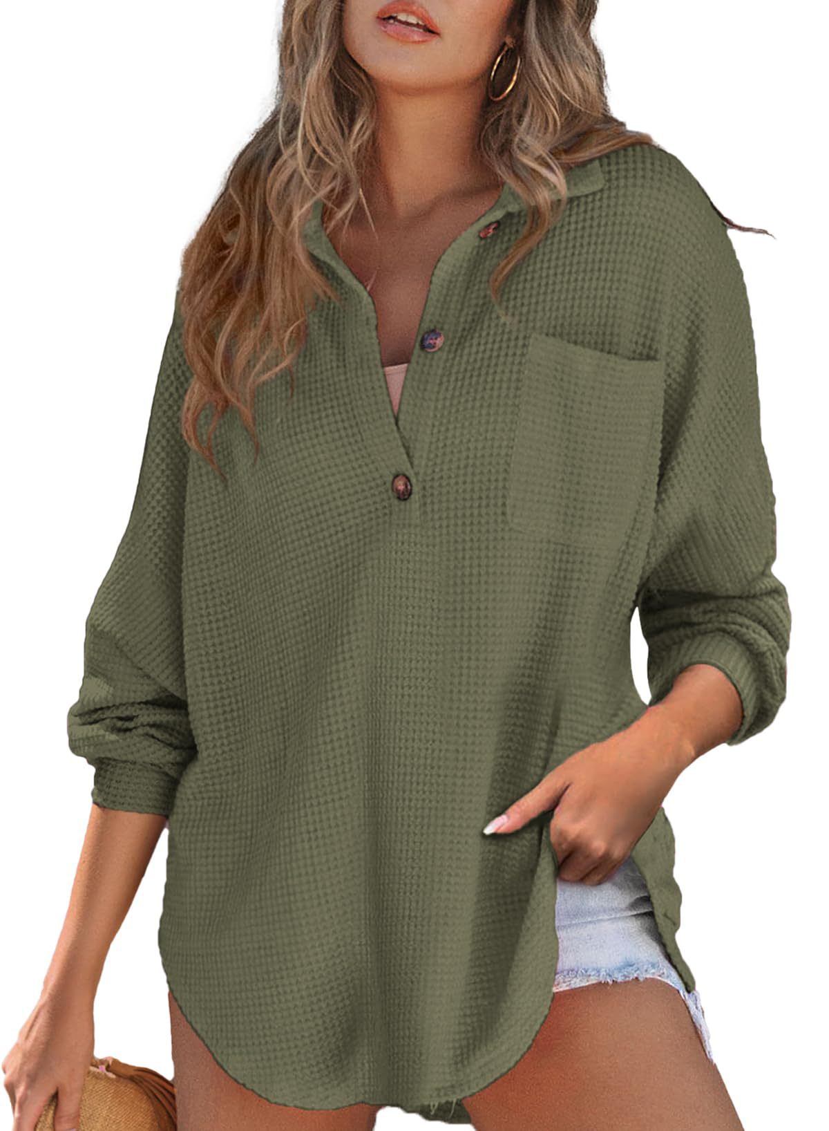 Chemise décontractée et confortable grande taille