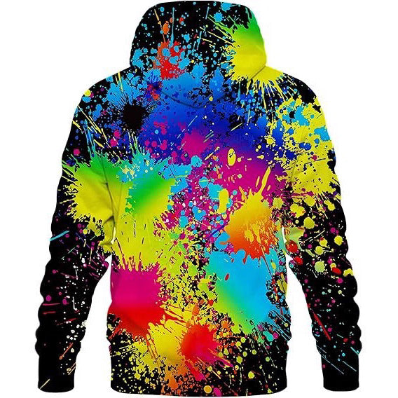 Hoodie coloré pour femmes avec motifs créatifs Echoarchiv