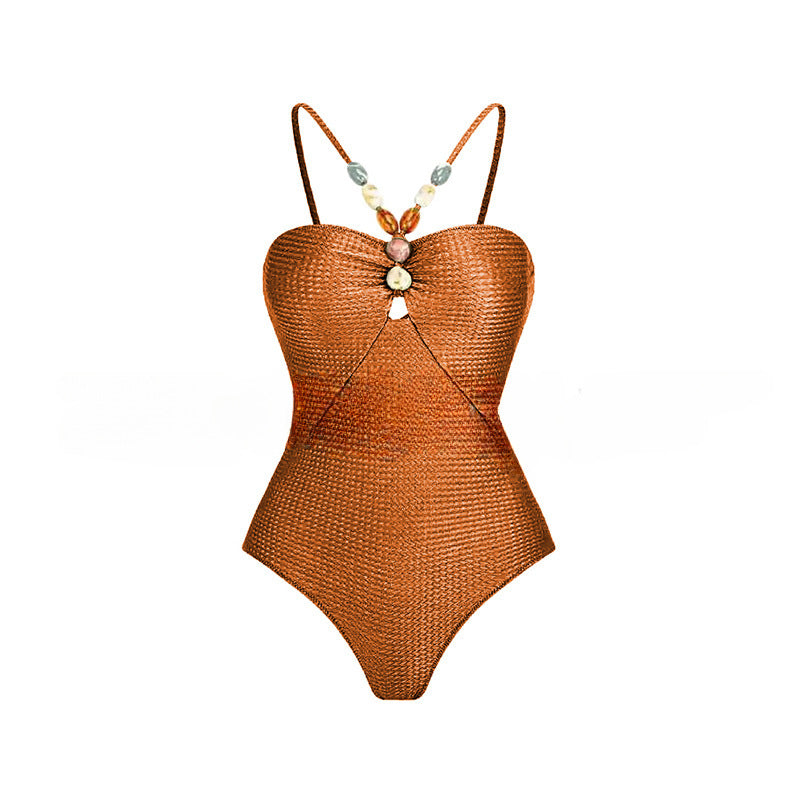 Maillot de bain ajusté pour femmes avec accents décoratifs Echo Archiv