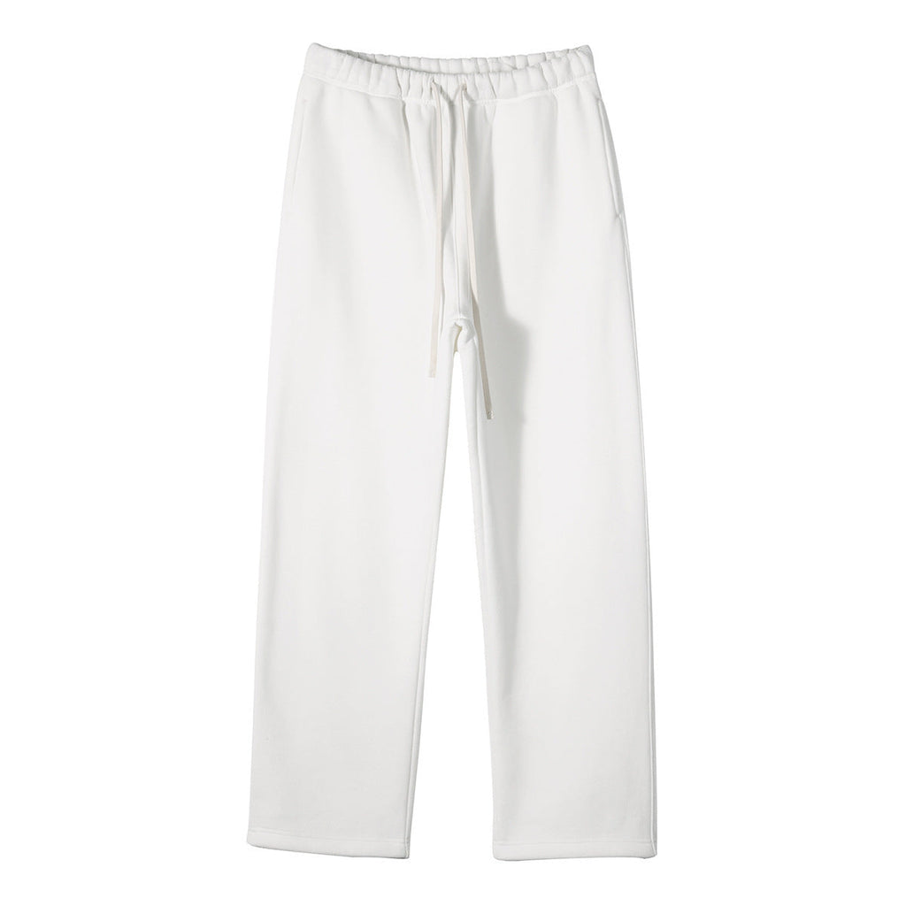 Pantalon de détente large pour femmes avec ceinture de confort élastique, cordon de contraste et jambe droite Echo Archiv