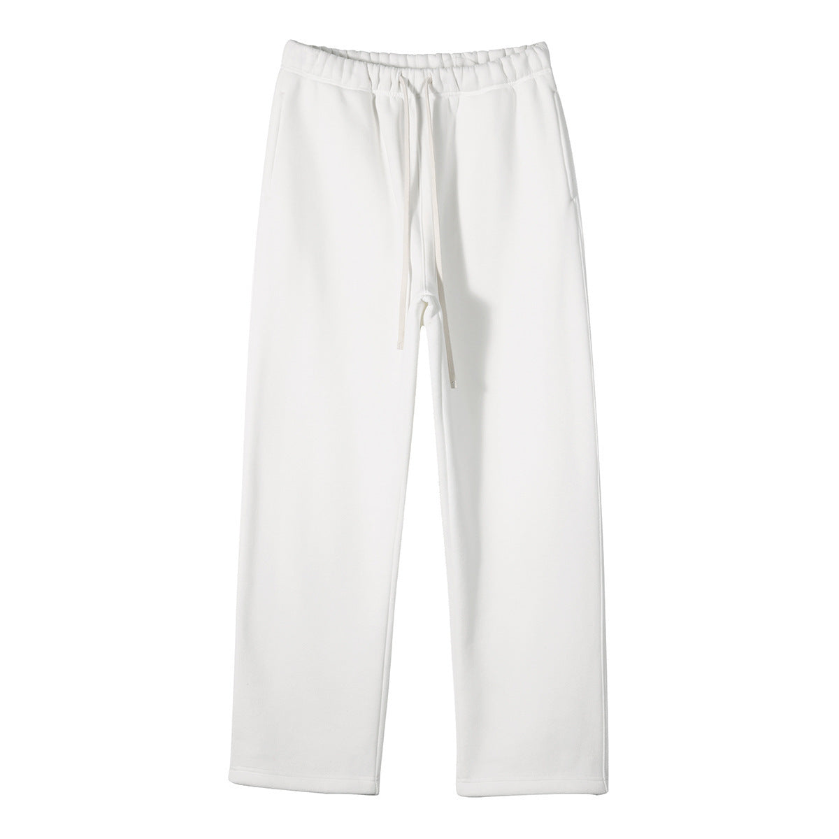 Pantalon de détente large pour femmes avec ceinture de confort élastique, cordon de contraste et jambe droite Echo Archiv
