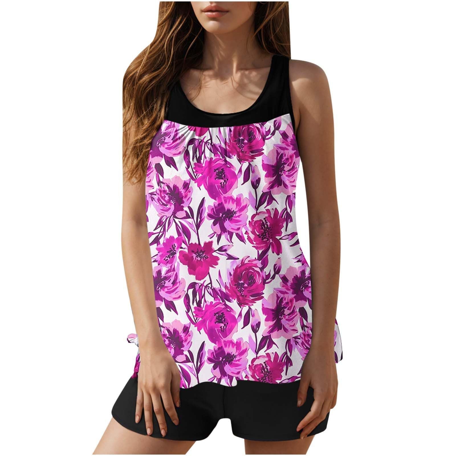 Tankini femme avec accents floraux Echo Archiv