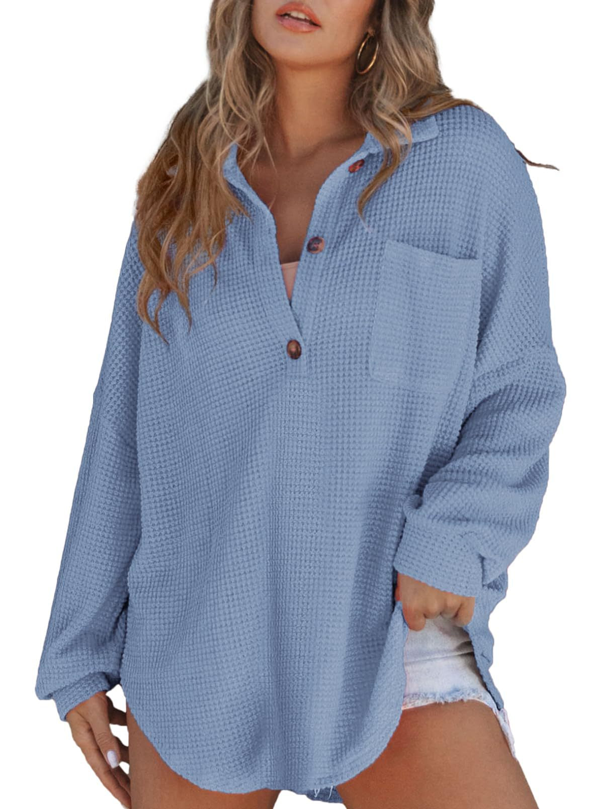 Chemise décontractée et confortable grande taille