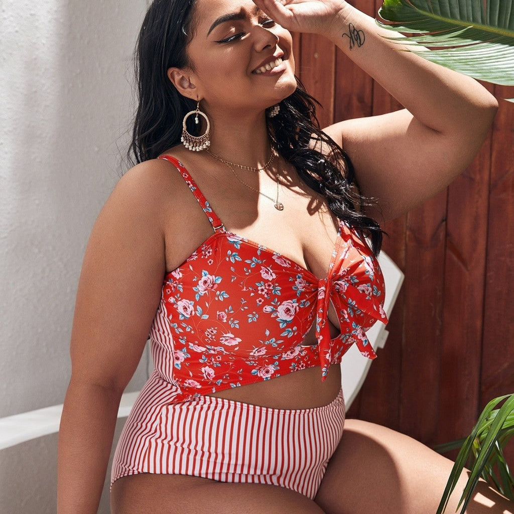 Maillot de bain une pièce élégant pour femmes avec design floral Echo Archiv