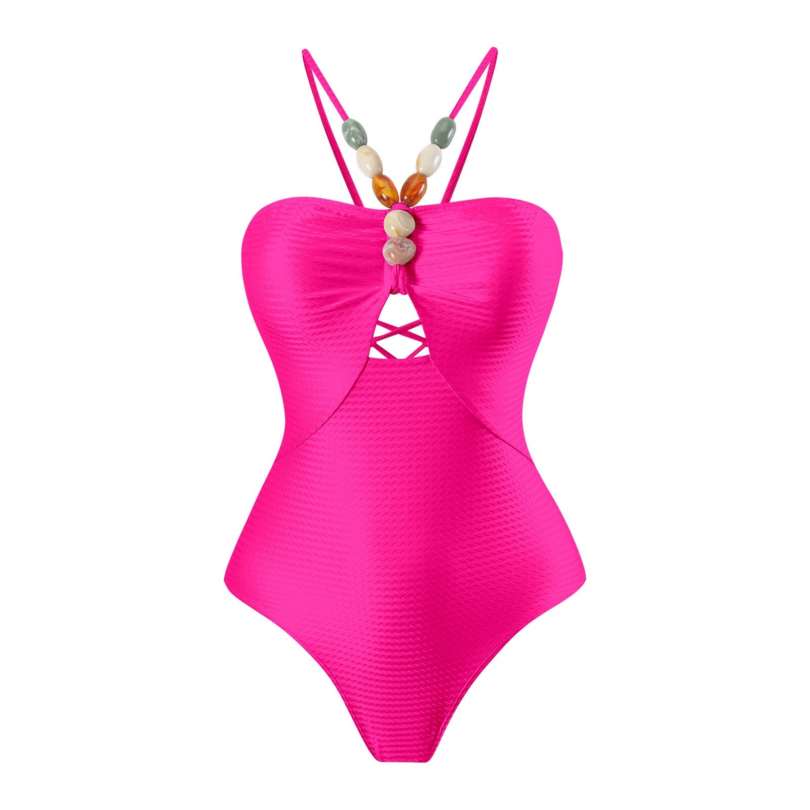 Maillot de bain femme sécurisé avec coupe ludique et jupe portefeuille assortie Drune
