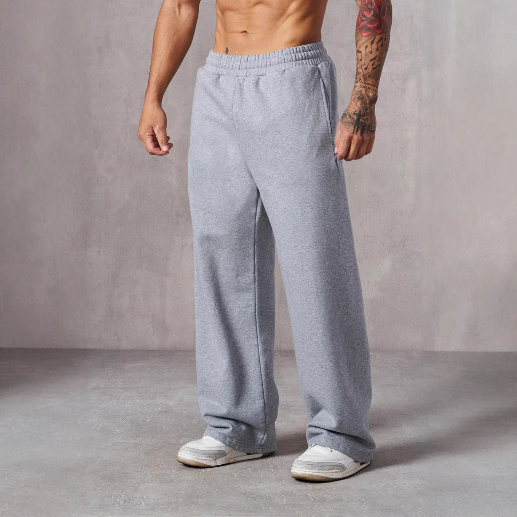 Pantalon de détente extra doux pour hommes nan avec ceinture de confort à double rangée, poches profondes et jambe extra large Echo Archiv