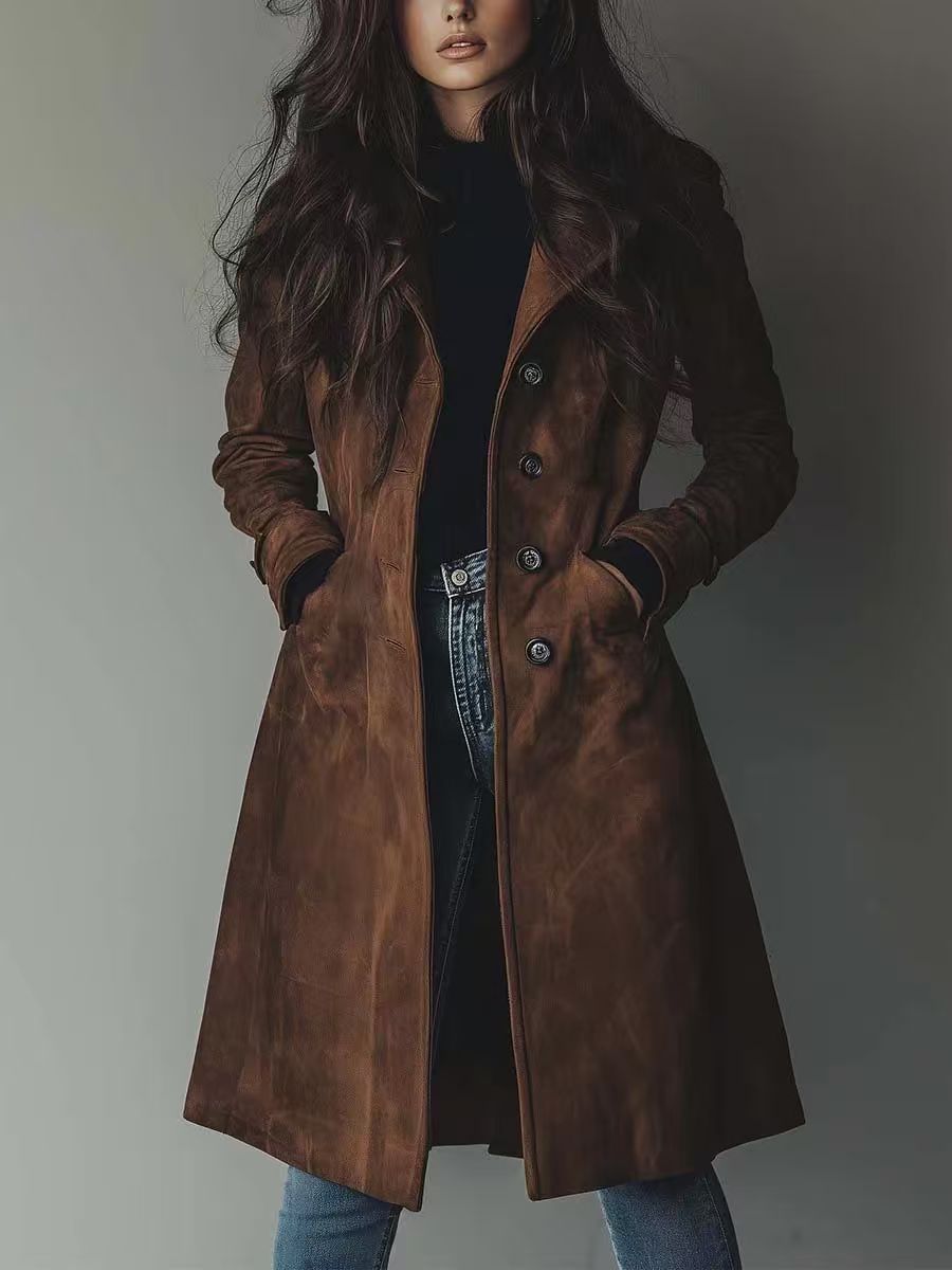 Manteau Trench Élégant et Stylé pour Femmes