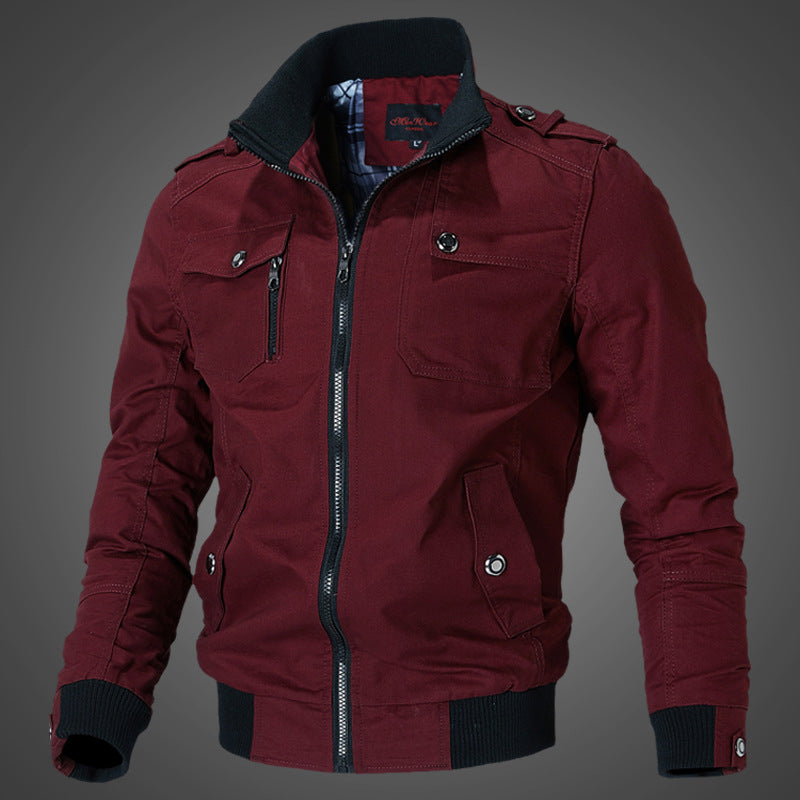 Veste de bombardier en toile robuste pour hommes Echo Archiv