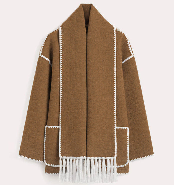 Manteau en laine élégant et confortable pour femmes