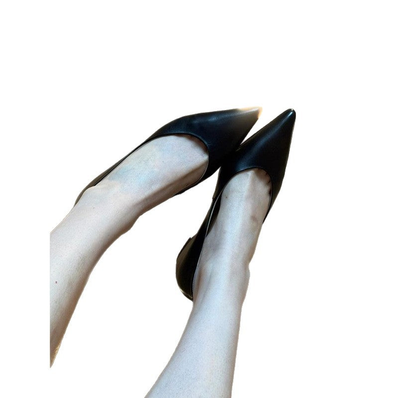 Ballerines pointues élégantes pour femmes R&B