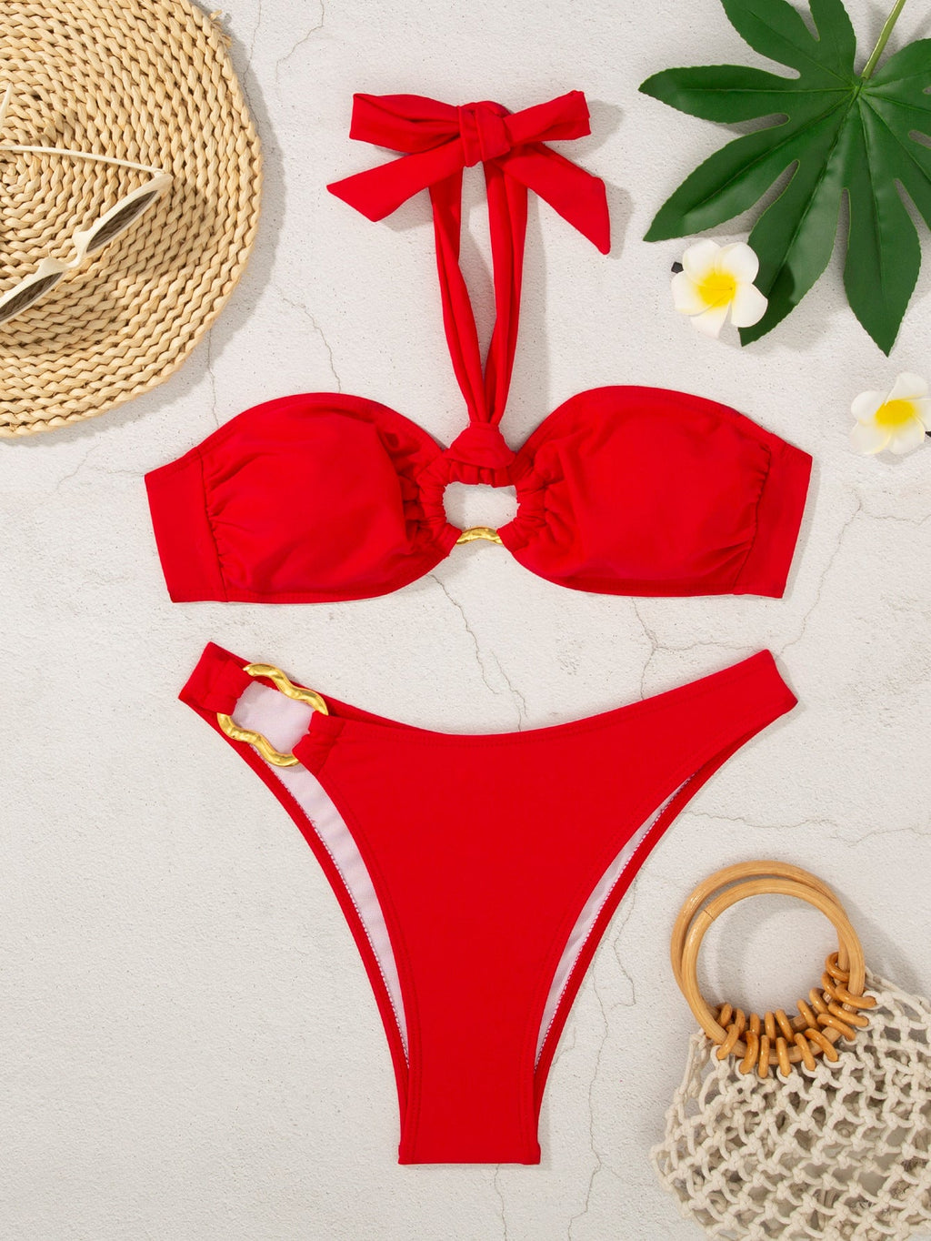 Bikini Femme avec Design de Nœud Raffiné Echo Archiv