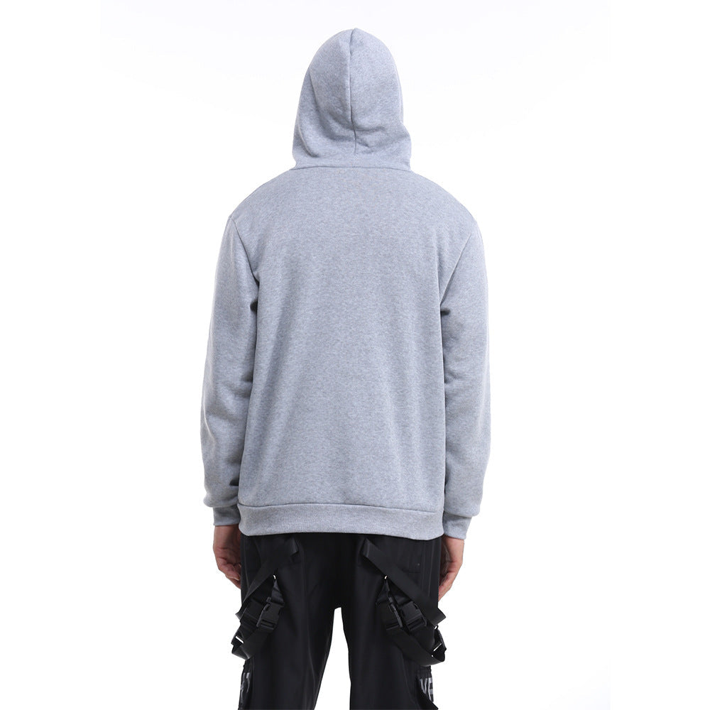 Hoodie unisexe léger à fermeture éclair avec des coutures minimalistes et une capuche ergonomique Echo Archiv