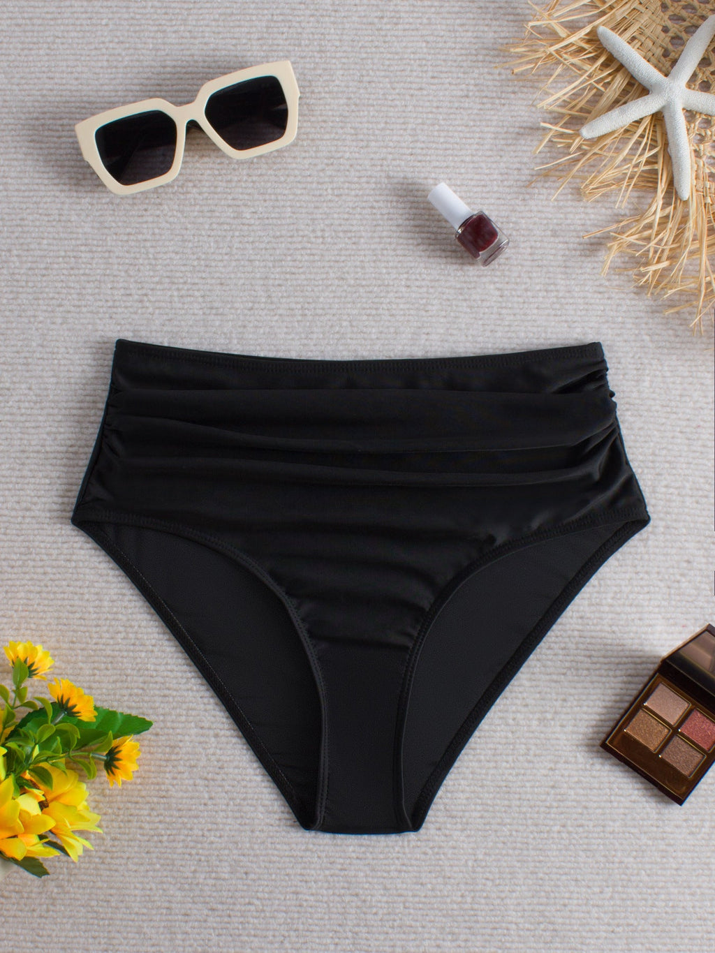 Pantalon de bikini taille haute pour femmes R&B