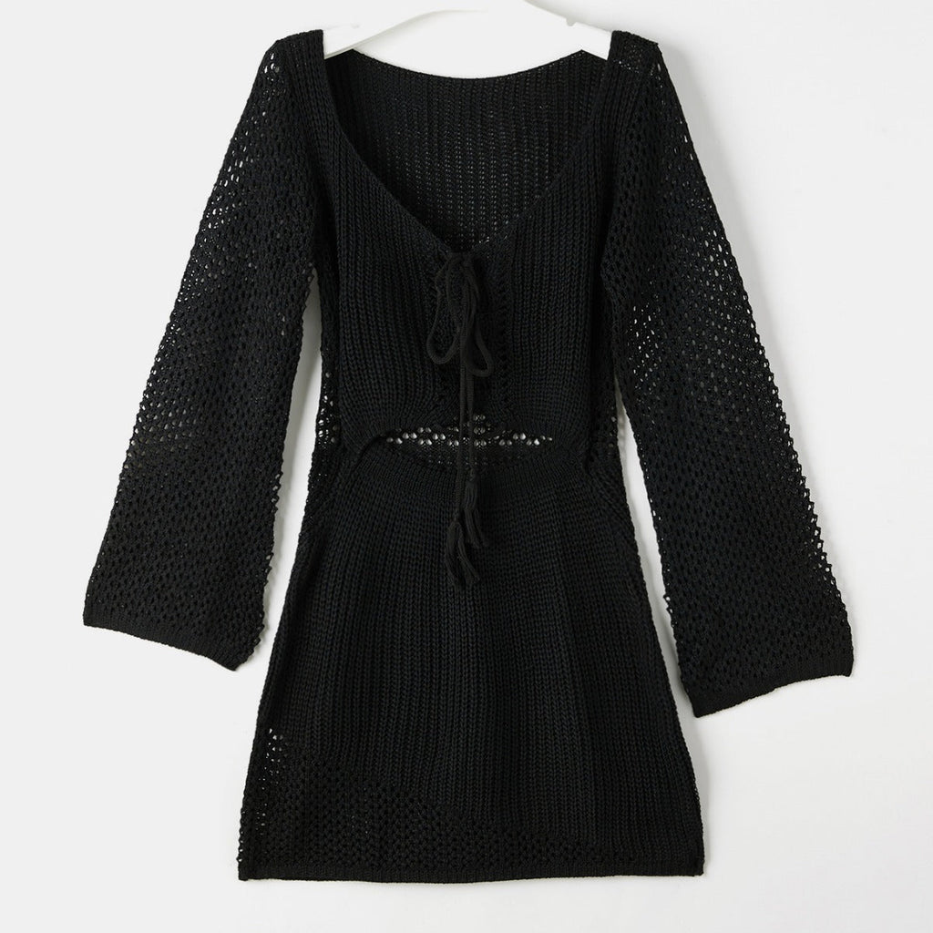 Robe en tricot pour femmes avec découpe et manches longues Echo Archiv