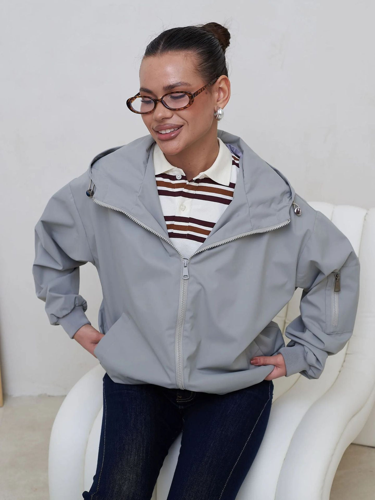 Veste de loisirs légère et à la mode pour femmes