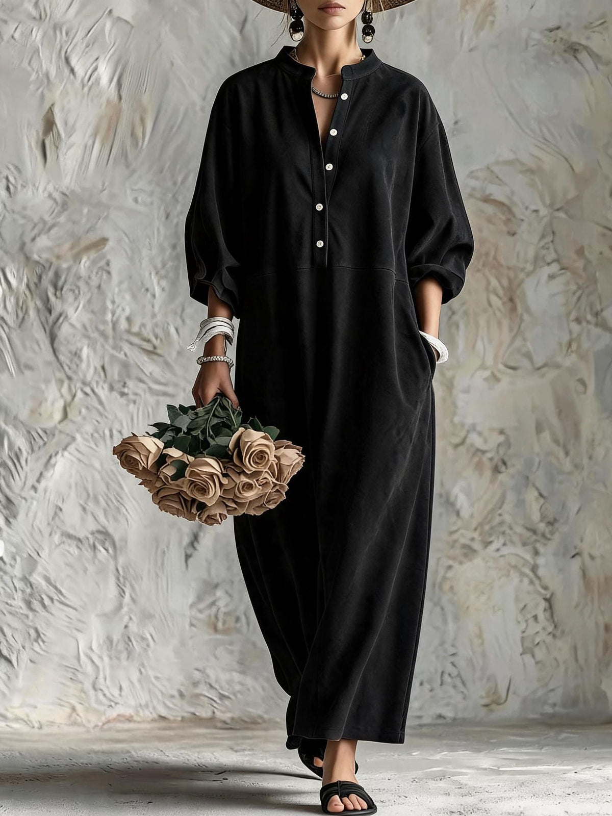 Robe Maxi Décontractée Femme