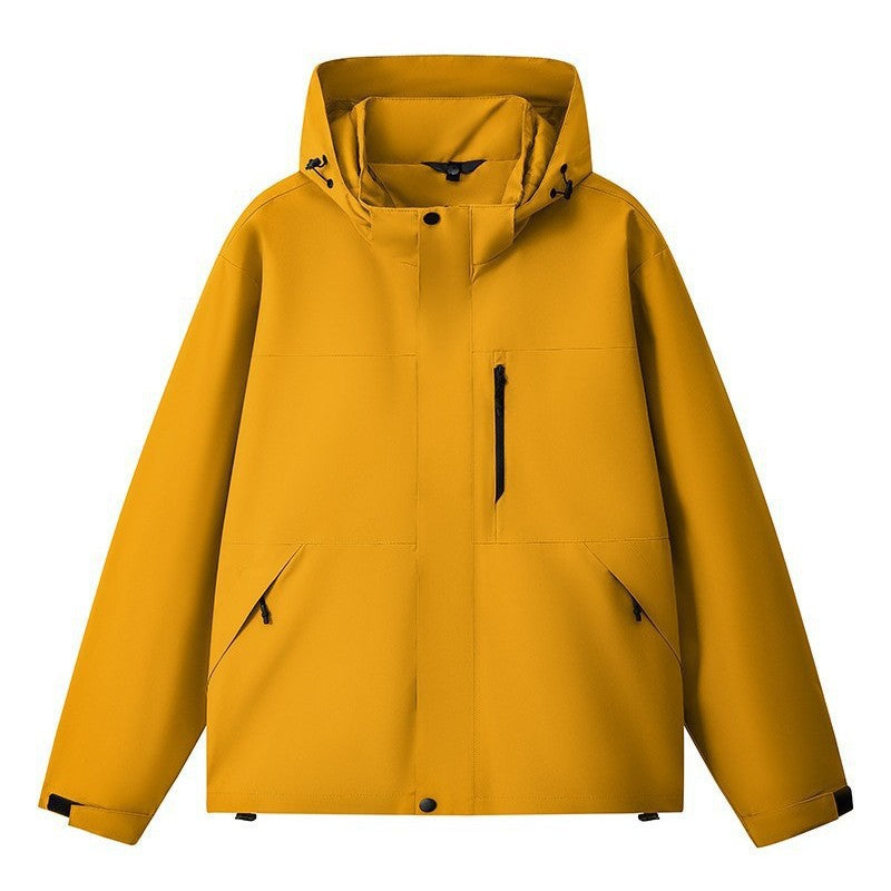 Veste de plein air ultralégère et imperméable pour hommes