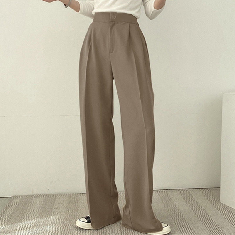 Pantalon taille haute élégant et confortable pour femmes