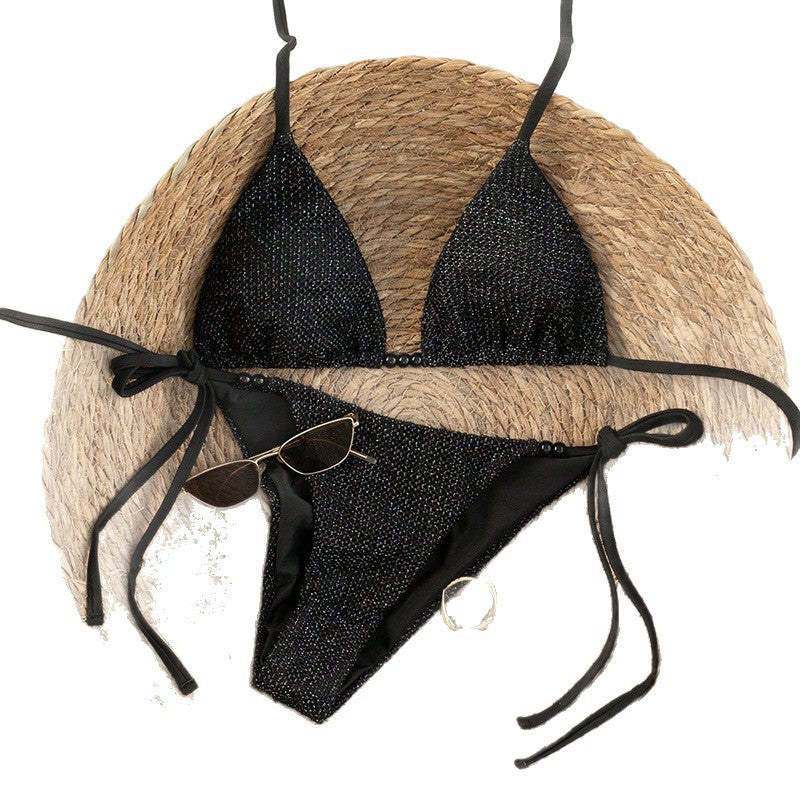 Ensemble de bikini en mesh pour femmes R&B