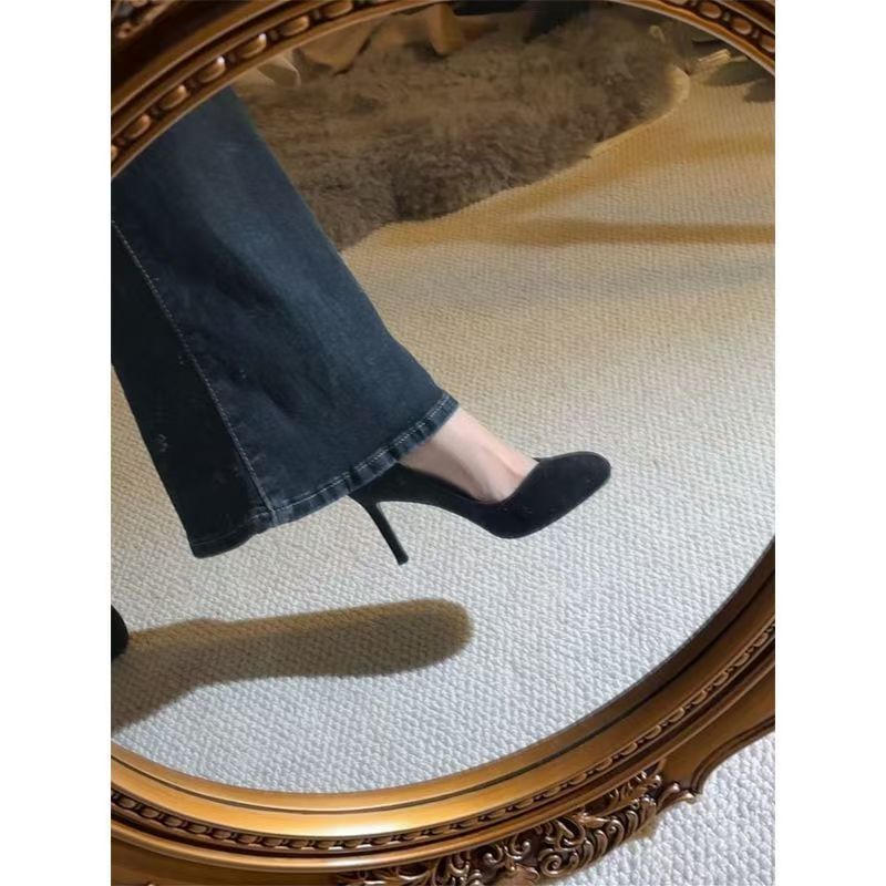 Pompes élégantes et confortables pour femmes avec un talon fin R&B