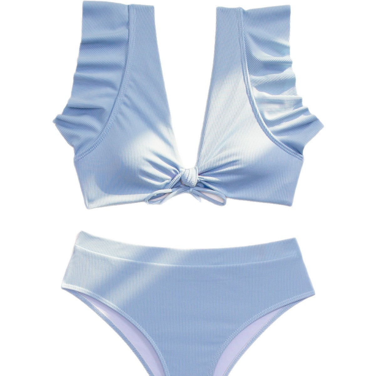 Ensemble de bikini taille haute pour femmes avec détails en volants Echo Archiv