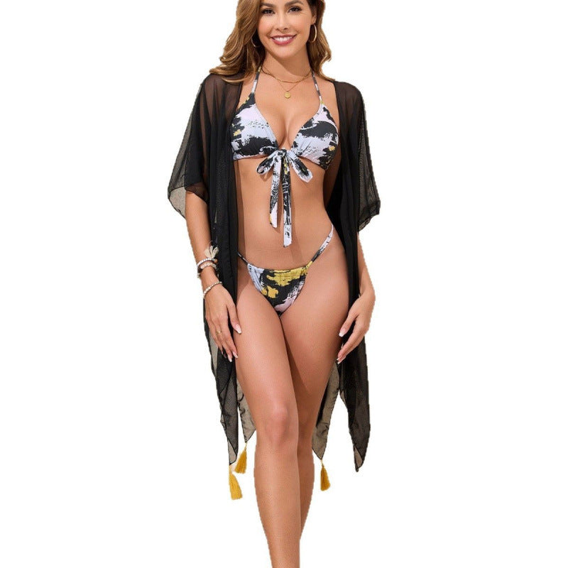 Kimono de plage décontracté pour femmes avec coupe moderne et ensemble bikini Echo Archiv