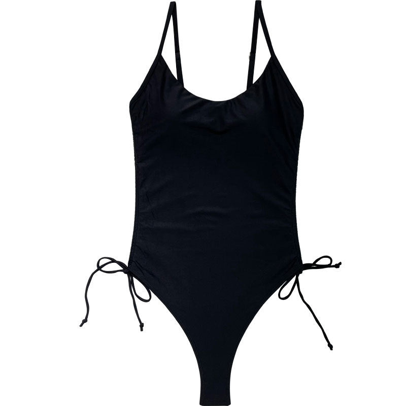 Maillot de bain une pièce femme avec bretelles latérales réglables R&B