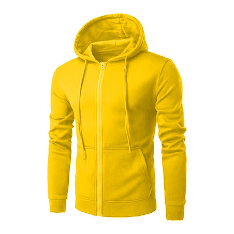 Sweat à capuche zippé pour hommes, légèrement cintré, avec coutures plates et poche kangourou Echo Archiv
