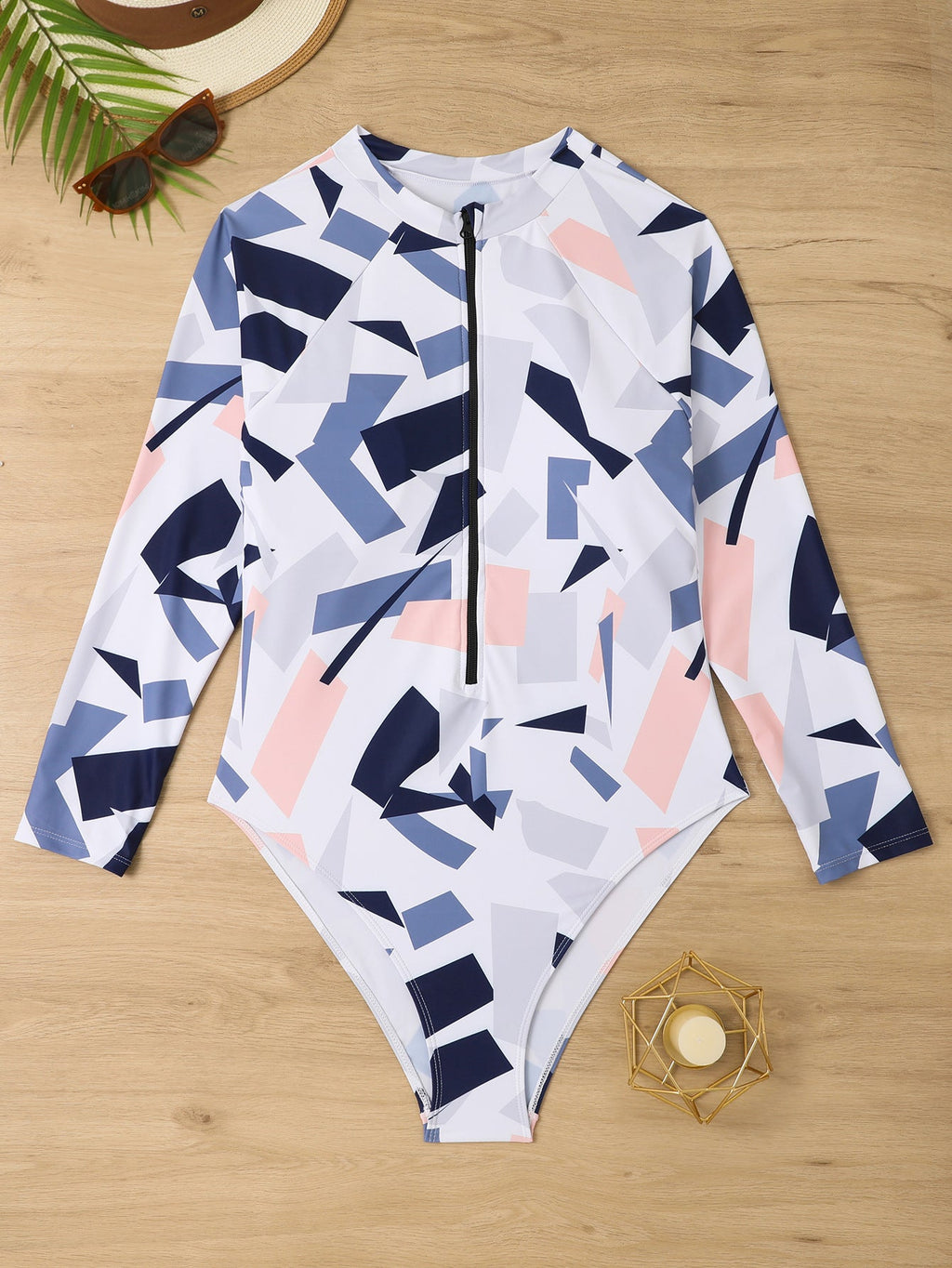 Maillot de bain long à manches pour femmes Drune