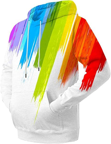 Hoodie coloré pour femmes avec motifs créatifs Echoarchiv
