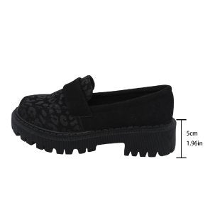 Mocassins pour femmes avec matériau structuré et semelle stylée R&B