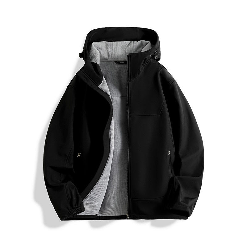 Veste fonctionnelle coupe-vent pour hommes