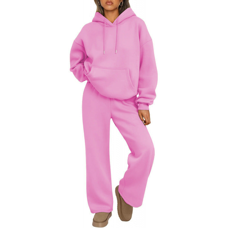 Ensemble de jogging surdimensionné confortable pour femmes Echoarchiv
