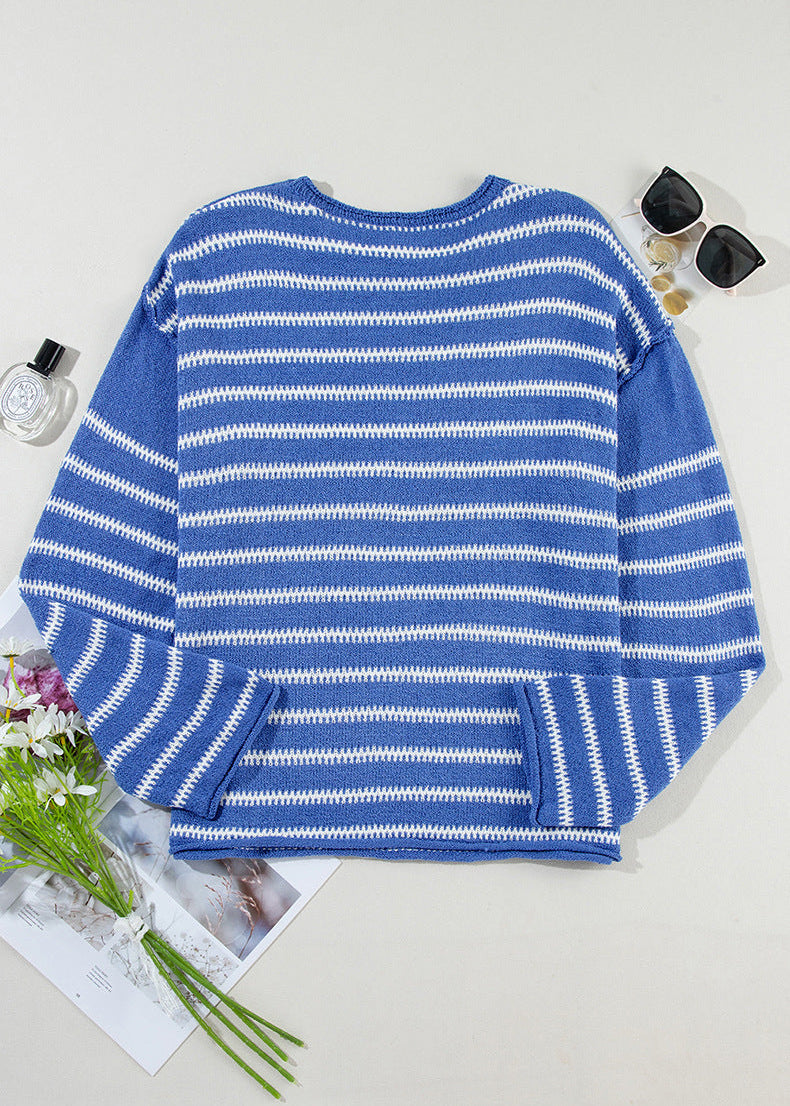 Pull en maille décontracté