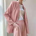 Blazer oversized élégant pour femmes avec des détails de haute qualité