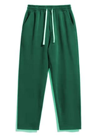 Pantalon de jogging unisexe décontracté à jambe droite avec taille élastique confortable, cordon de serrage contrastant et poches latérales Echo Archiv
